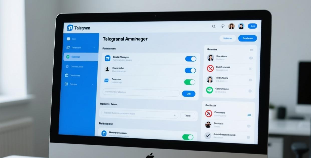 Telegram 群组管理员权限分配和设置