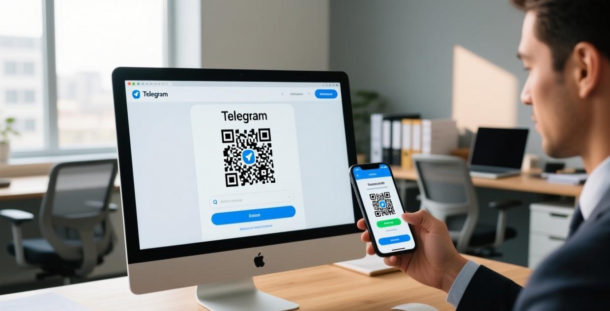 Telegram 桌面端扫码快速登录功能