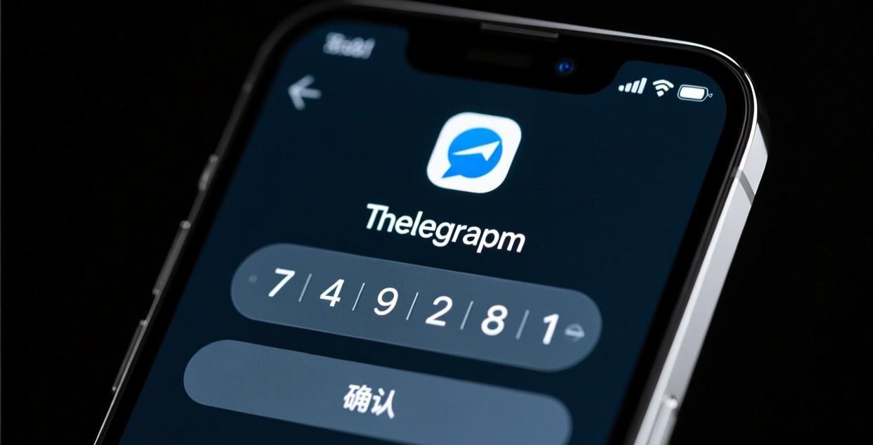 Telegram 手机号验证码注册界面