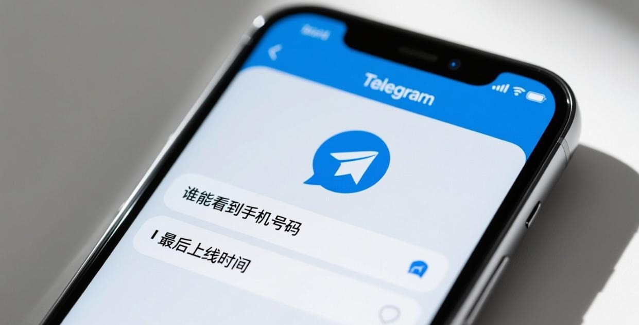 Telegram 隐私设置控制谁可以看到手机号和在线状态